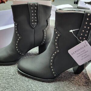 AEROSOLES Women's Ankle Fashion Boot - Size 6M - NEW